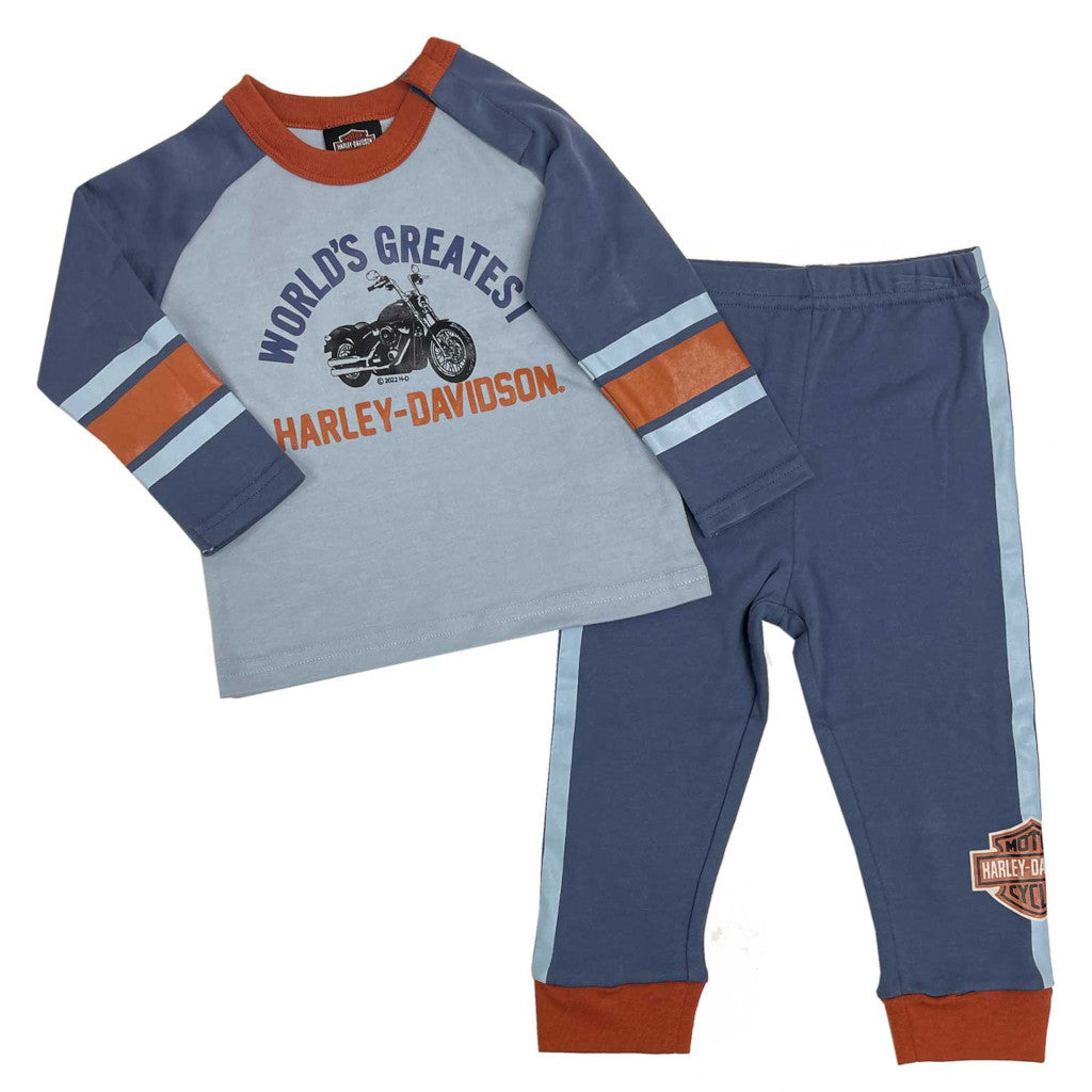Harley-Davidson® Infant/Toddler 2pc Knit Set // SG-20%3232
