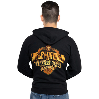 Pfaff Harley-Davidson® Men's HD Roam Shield Zip Hoodie // 40291177