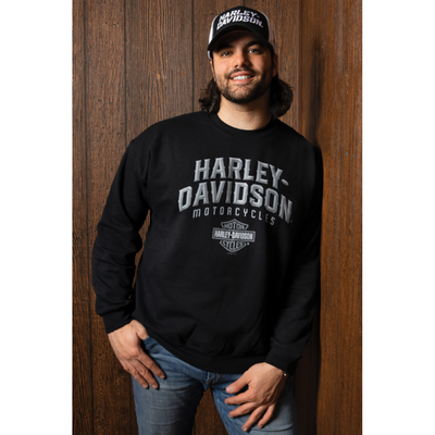 Pfaff Harley-Davidson® Men's HD Beveled Fleece Sweatshirt // 40291178