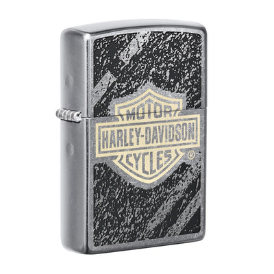 Harley-Davidson® Chrome Laser Zippo // Z-49656