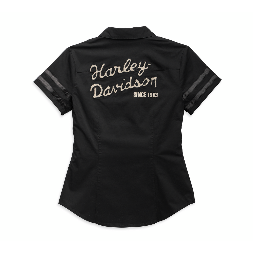 Harley-Davidson® Women's Artisan Zip Front Shirt // 96267-23VW