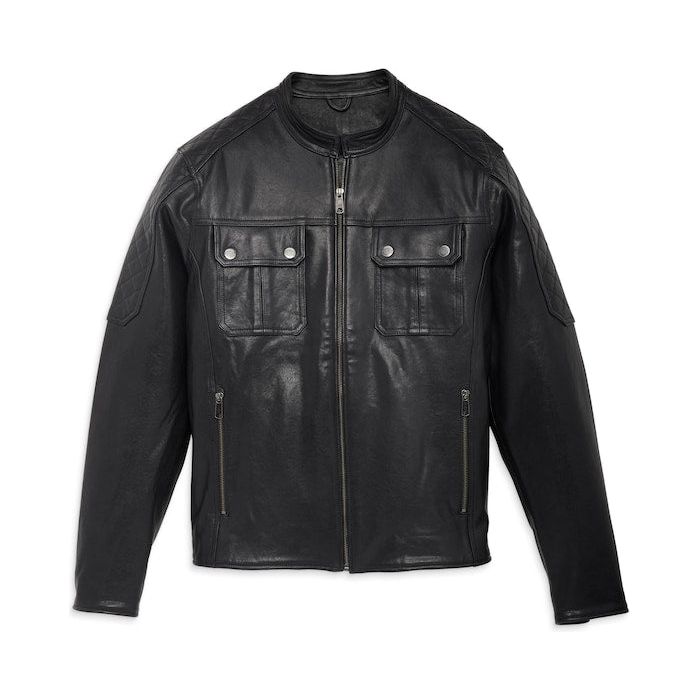 Harley-Davidson® Men's Mechanic Leather Jacket // 97006-23VM