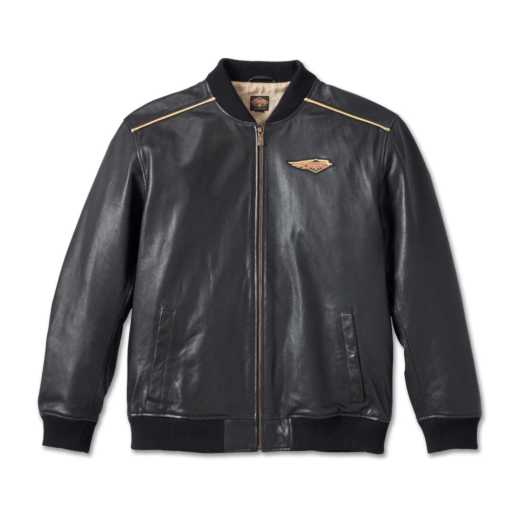 Harley-Davidson® Men's 120th Anniversary Leather Jacket // 97034-23VM