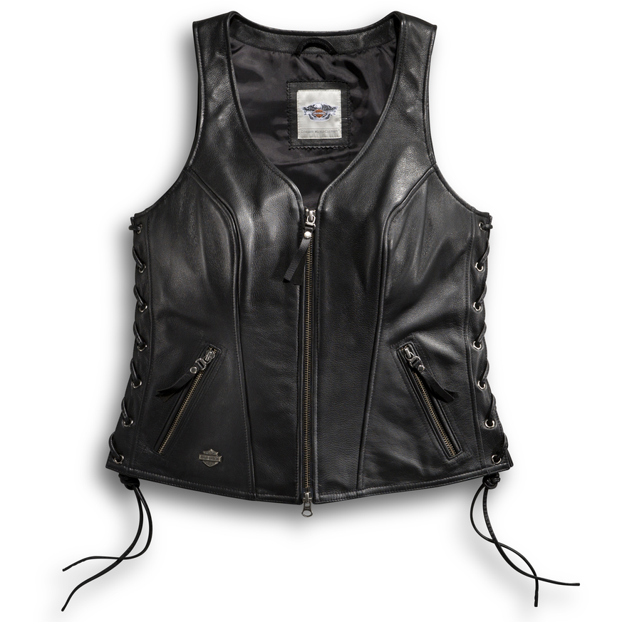 Harley-Davidson® Women's Avenue Leather Vest // 98071-14VW