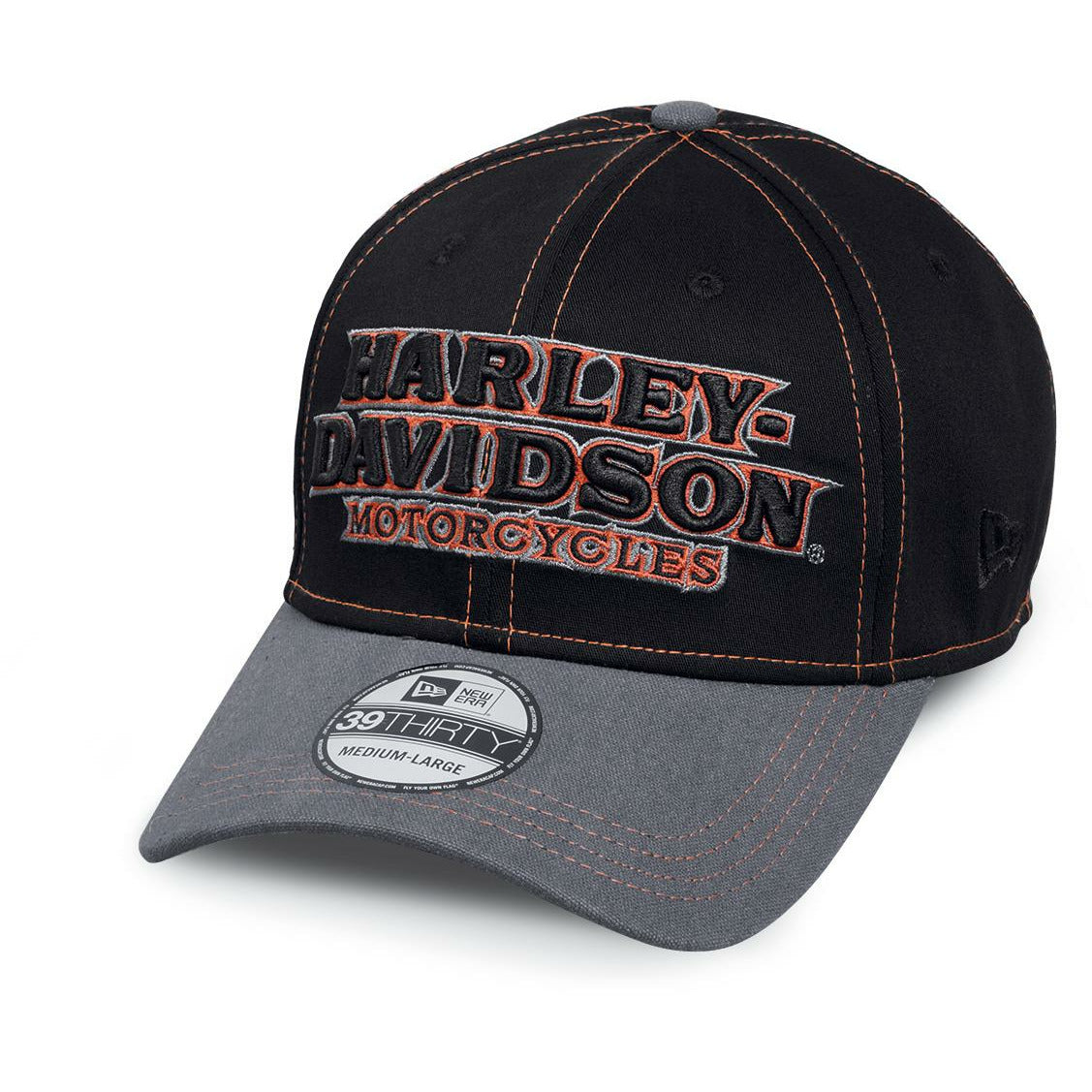 Harley-Davidson® Men's Colorblock 39THIRTY® Cap // 99446-16VM