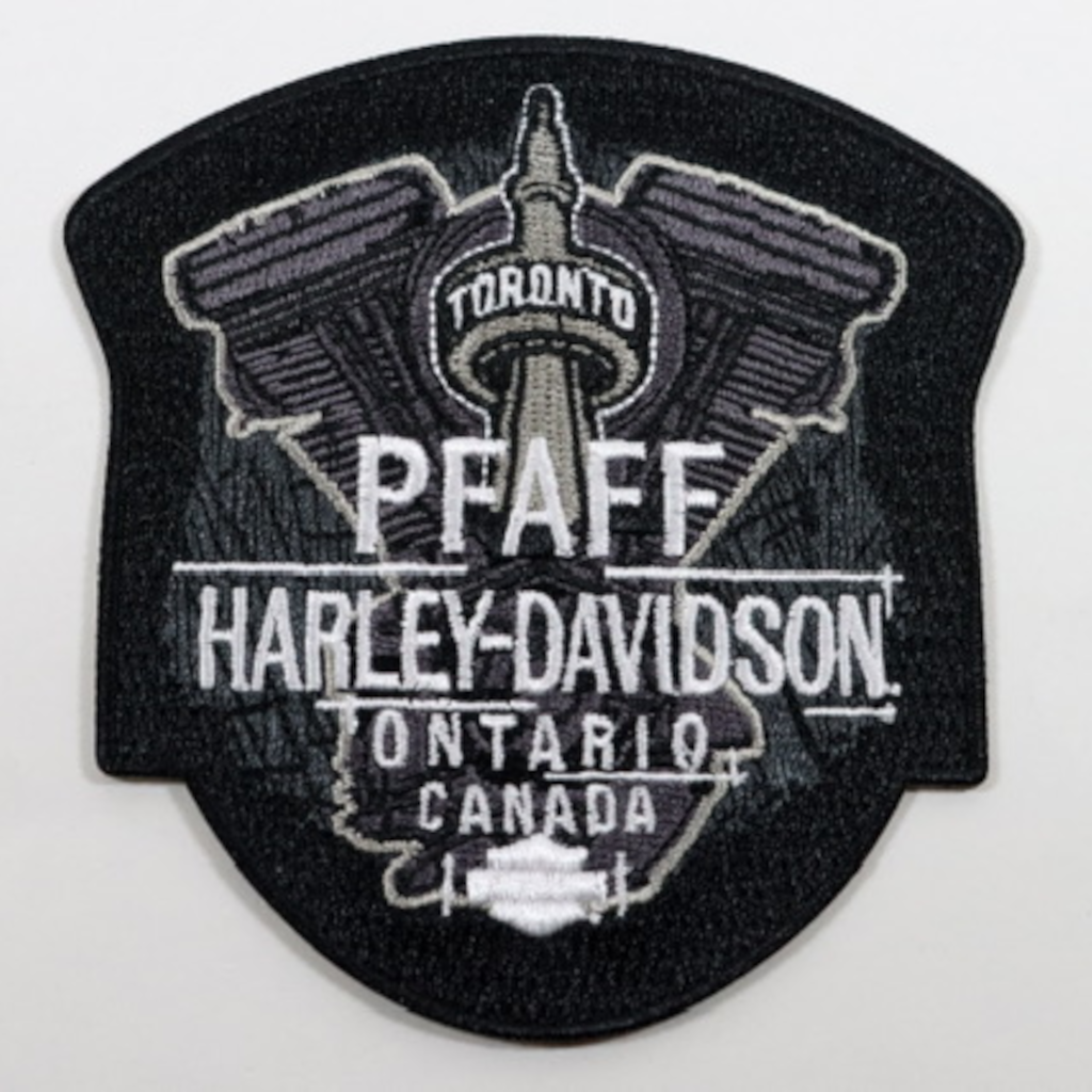 Pfaff Harley-Davidson® HD Custom Engine Patch // HD-200672