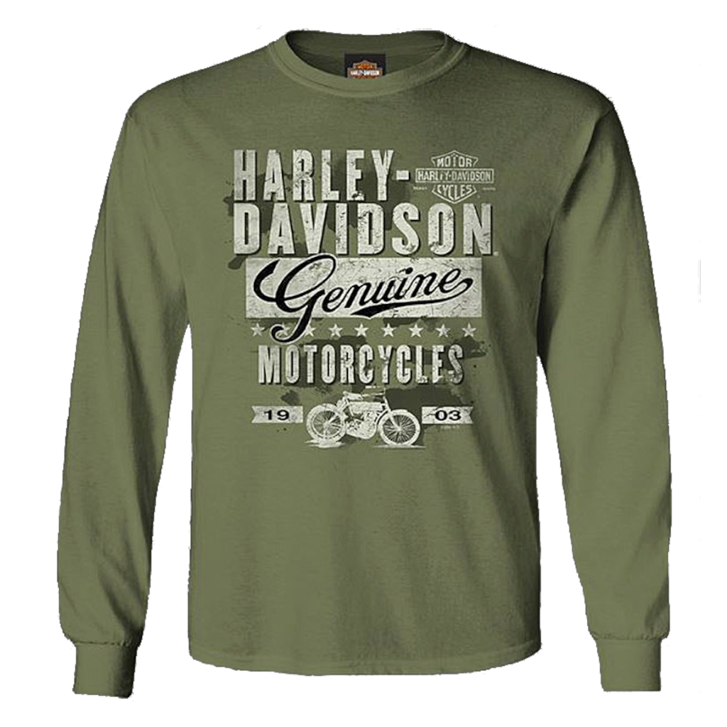 Pfaff Harley-Davidson® Men's Genuine Star Long Sleeve Tee // R004473