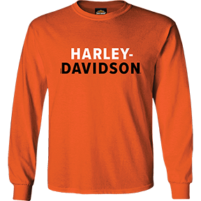 Pfaff Harley-Davidson® Men's H-D Name Adult Long Sleeve // R004541